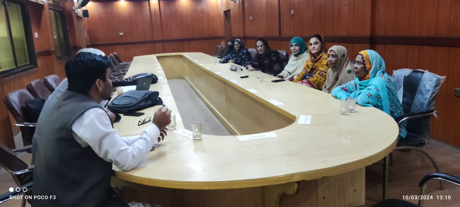 Community focus group - women stakeholders, Click Karachi programme