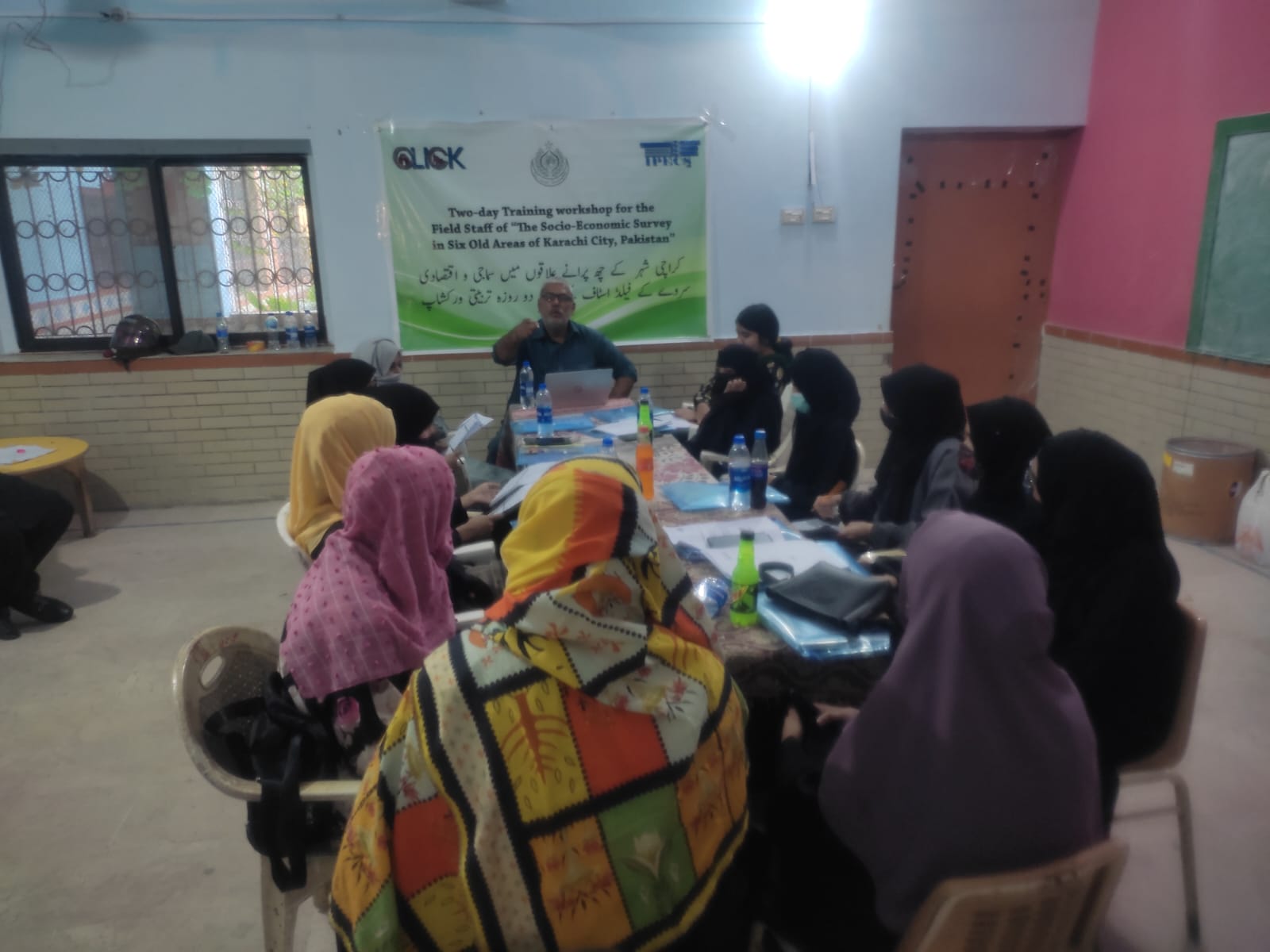 Field survey training - Click Karachi & IPECS socioeconomic programme