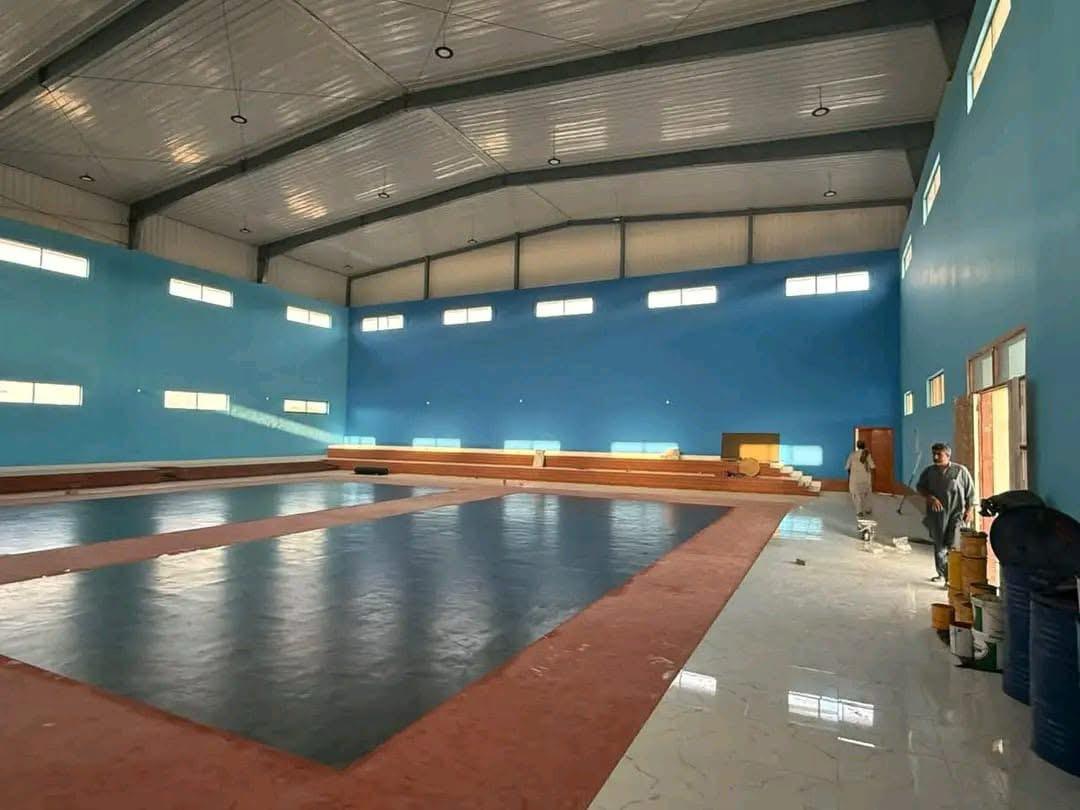 Indoor sports hall construction - community infrastructure delivery