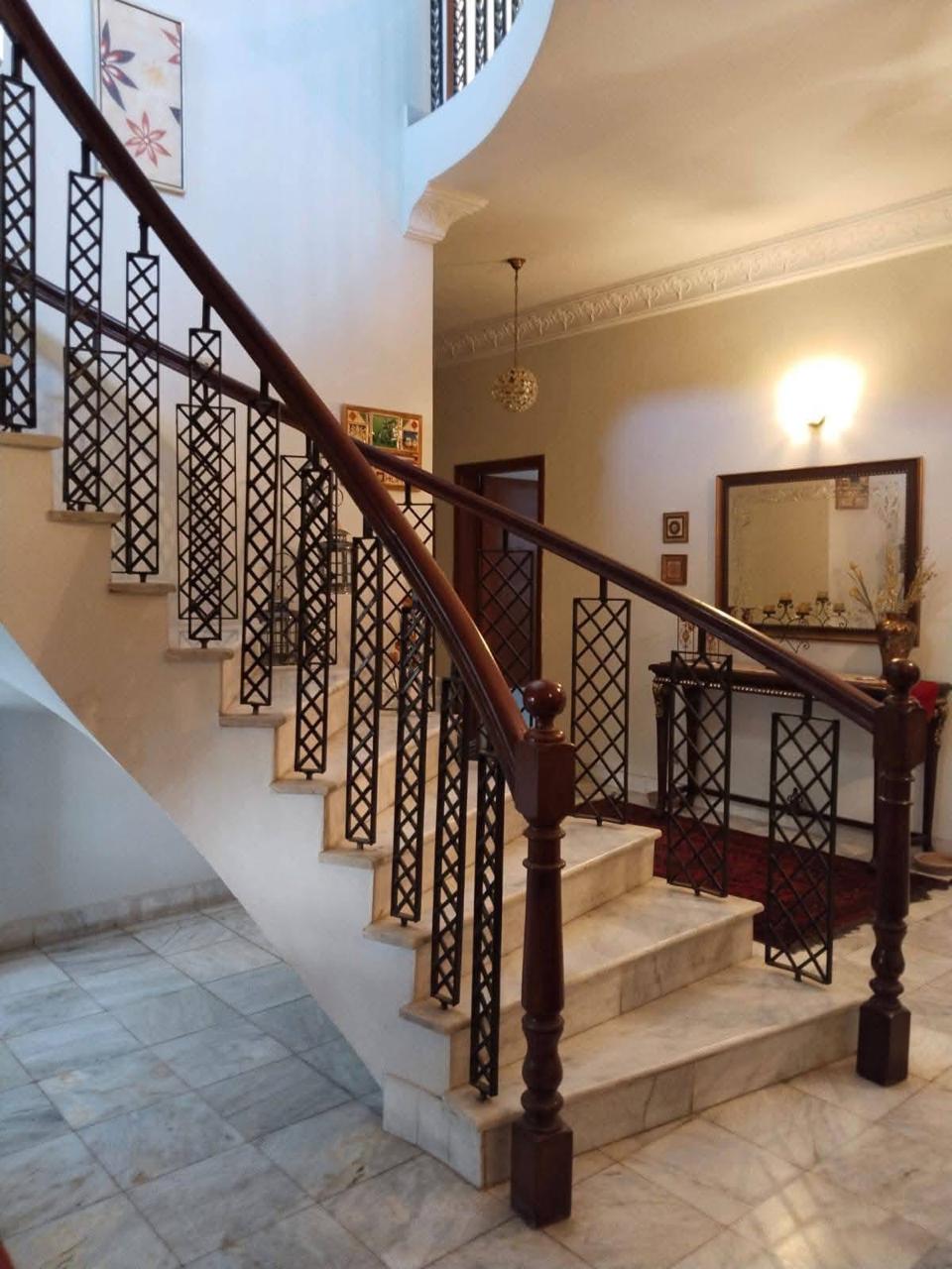 IPECS office staircase - classical architecture, Karachi